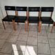 Set of 4 Scandinavian chairs from the 60s