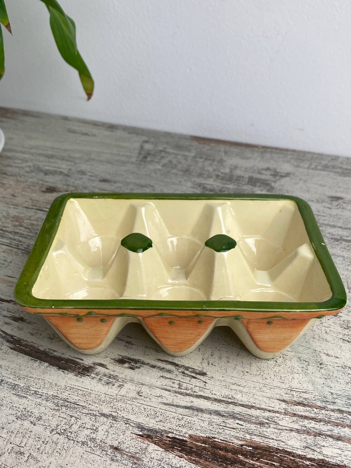 Vallauris ceramic egg box
