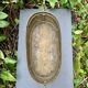 Large Art Deco brass planter