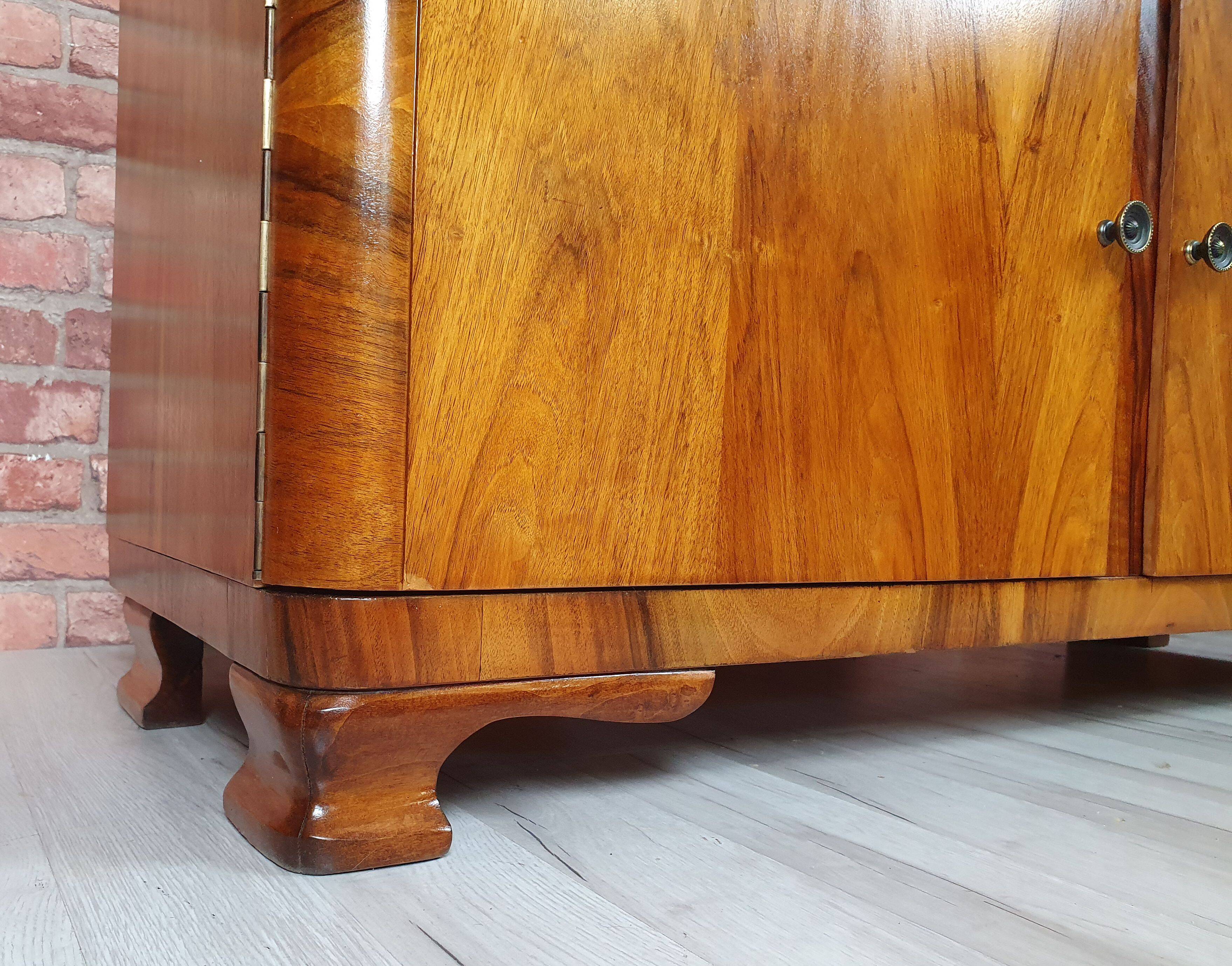 Renovated credenz, art deco display cabinet