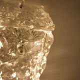 Brutalist ceiling light “Ice Glass”