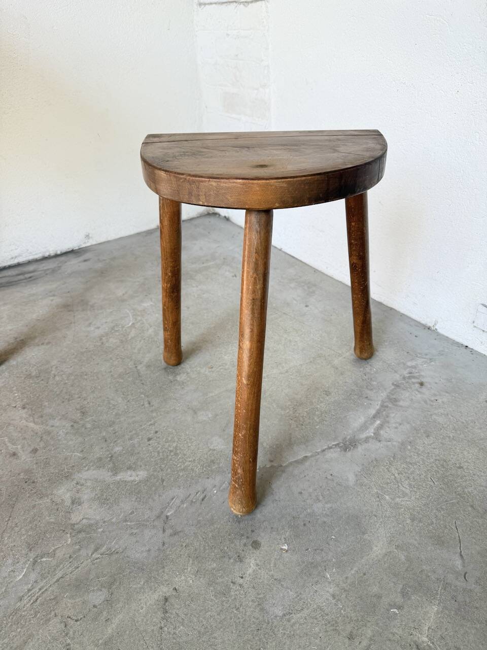 Oak tripod stool 1950