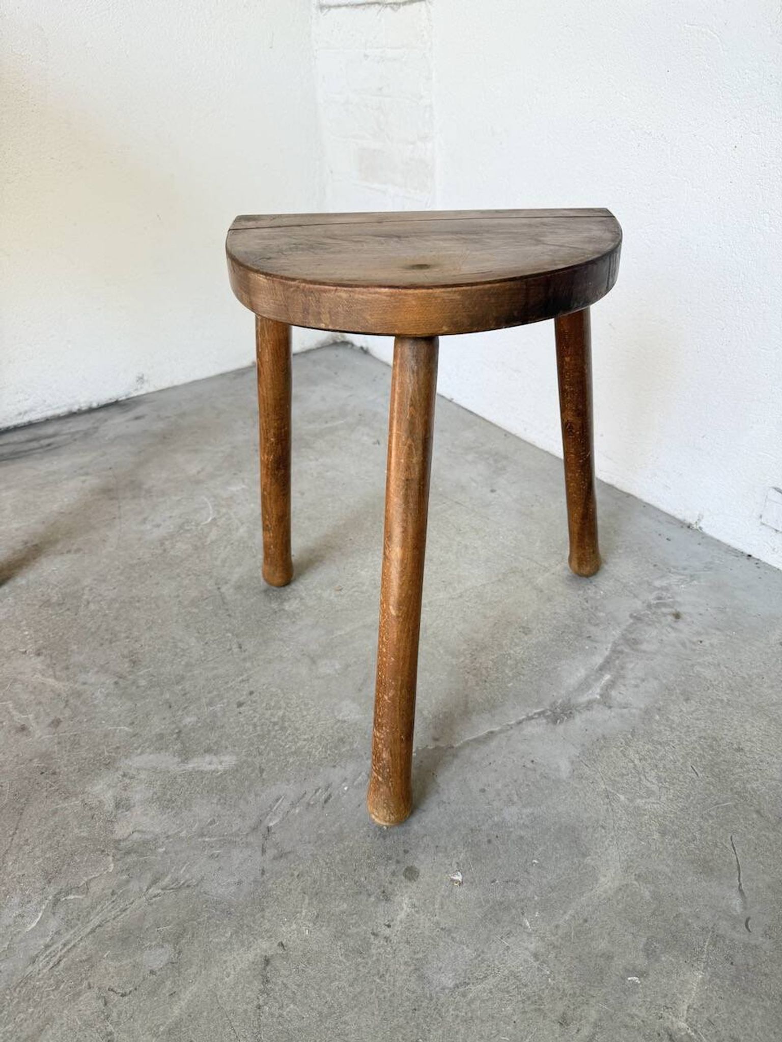 Oak tripod stool 1950