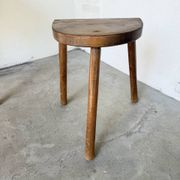 Oak tripod stool 1950