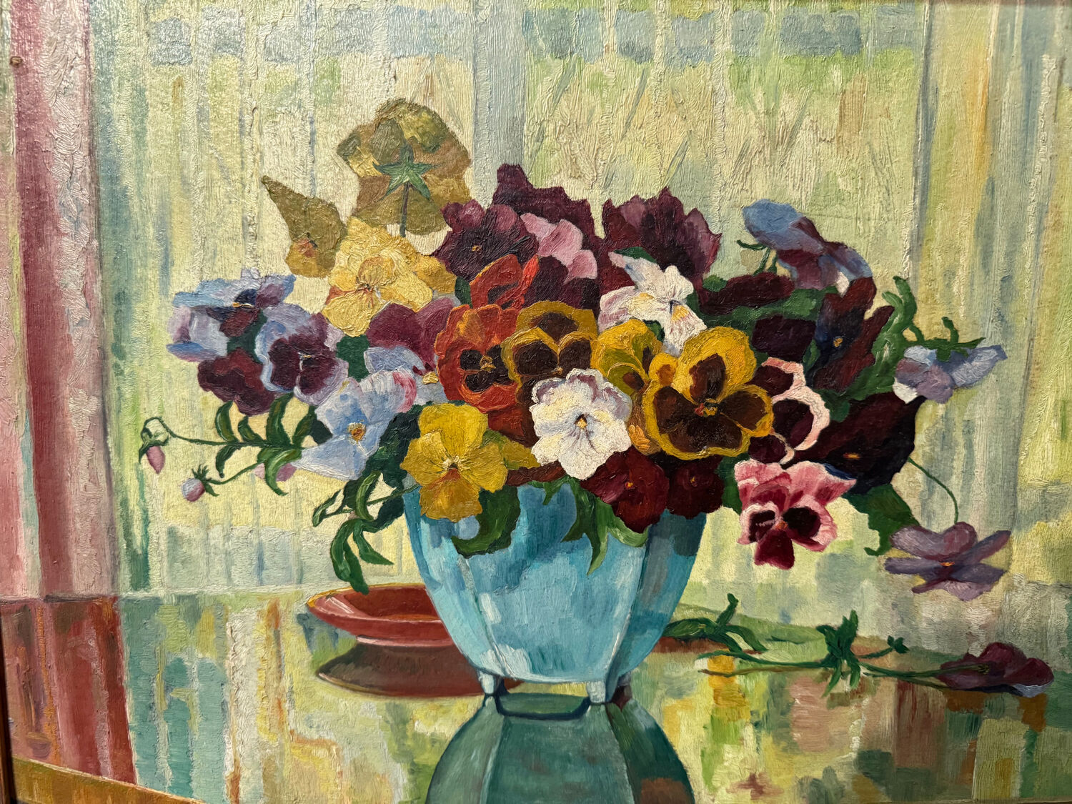 Painting, still life, G. Lang, 1947