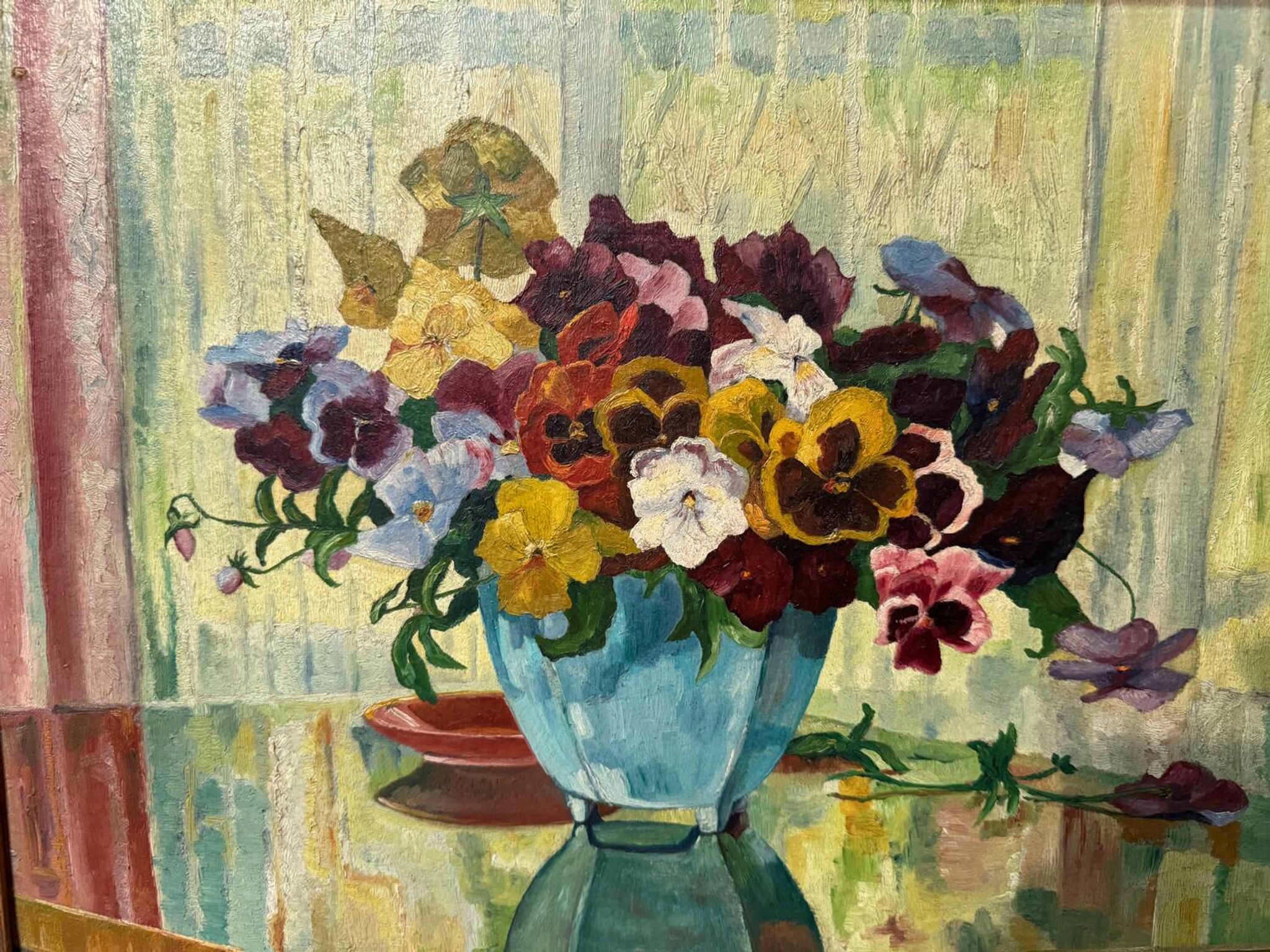 Painting, still life, G. Lang, 1947