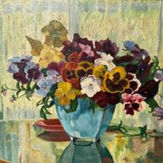 Painting, still life, G. Lang, 1947