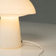 Glashütte Limburg model 6276 large mushroom lamp 1970'S