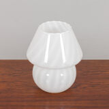 Venini mushroom swirl lamp, Italy, 70s.