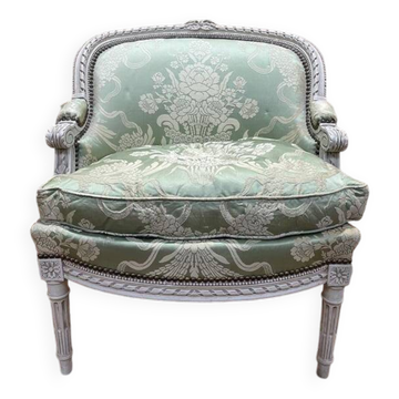 Petite bergère d’enfant de style Louis XVI