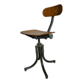Chaise, tabouret vintage 1950