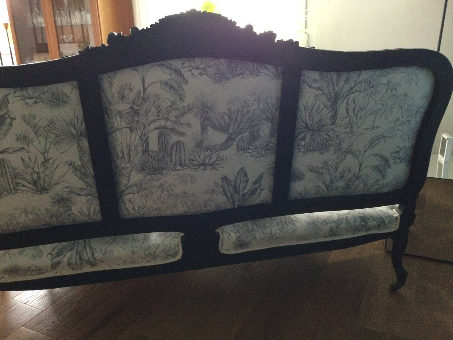 Napoleon III style bench
