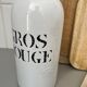 “Big red” ceramic bottle Charolles
