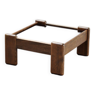 Vintage Italian Modernist Coffee Table in the style of Tobia Scarpa, 1960s