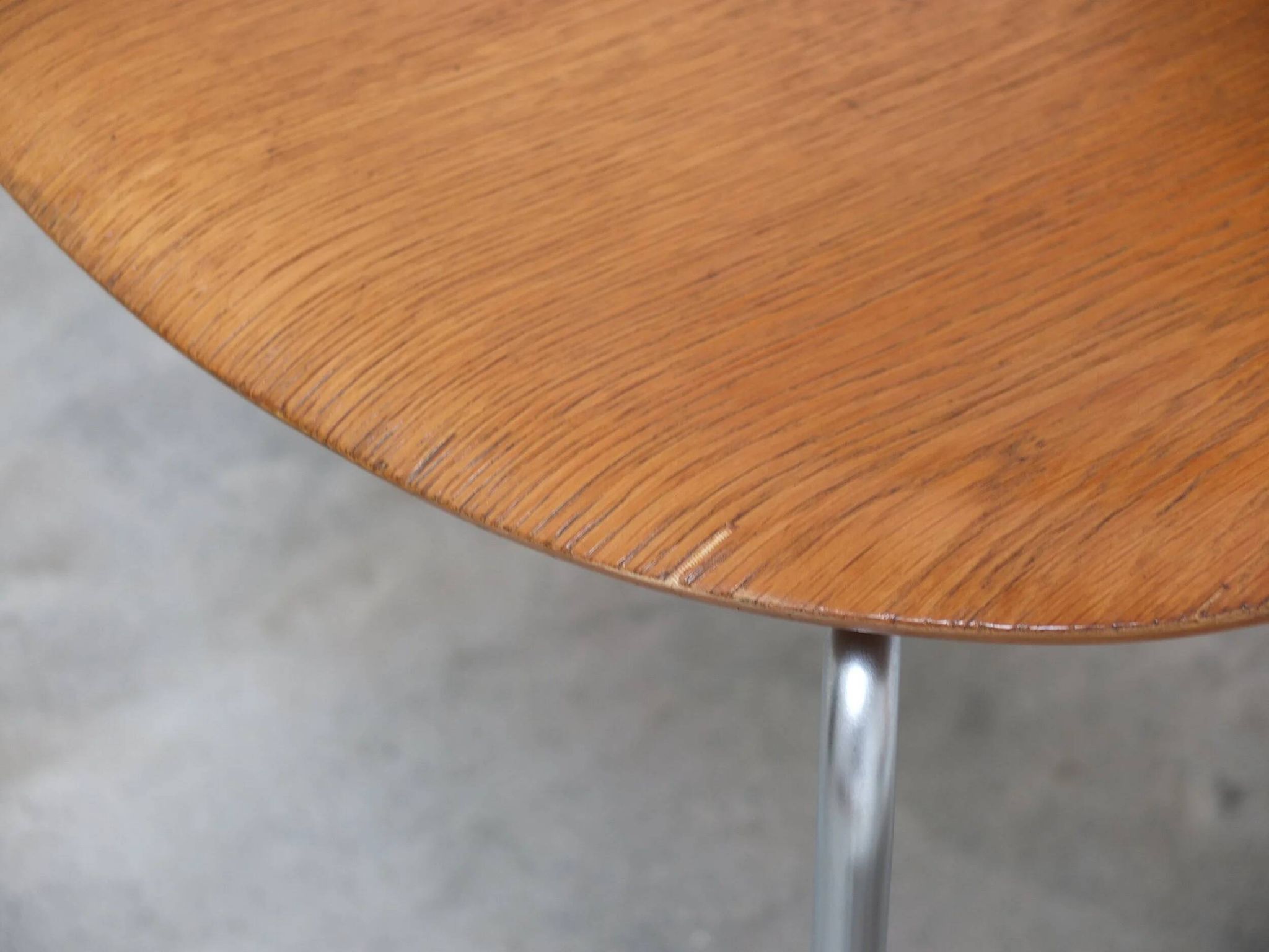 1st edition set of 4 'Lily' chairs in oak by Arne Jacobsen for Fritz Hansen, 1969