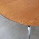 1st edition set of 4 'Lily' chairs in oak by Arne Jacobsen for Fritz Hansen, 1969
