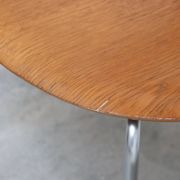 1st edition set of 4 'Lily' chairs in oak by Arne Jacobsen for Fritz Hansen, 1969