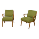 Armchairs by Selman Selmanagic for VEB Deutsche Werkstätten Hellerau.