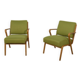 Armchairs by Selman Selmanagic for VEB Deutsche Werkstätten Hellerau.