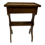 Wooden sewing box
