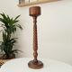 Antique turned wooden ashtray from the 50s/60s