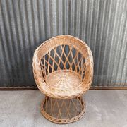 Fauteuil en osier rotin adulte