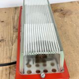 Red Industrial Bakelite Wall Light from Elektrosvit, 1970s