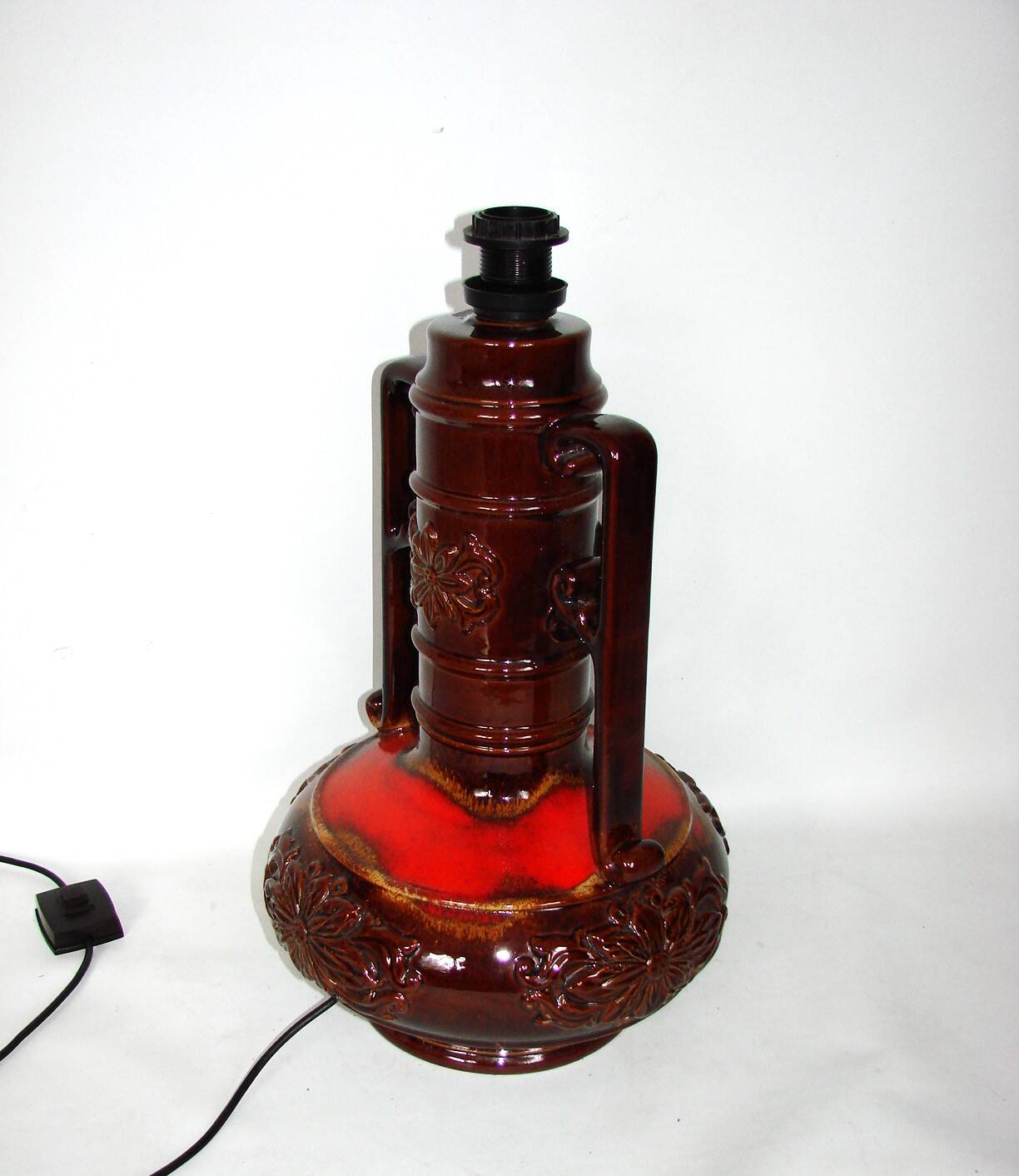 Ceramic floor lamp, 1970s.