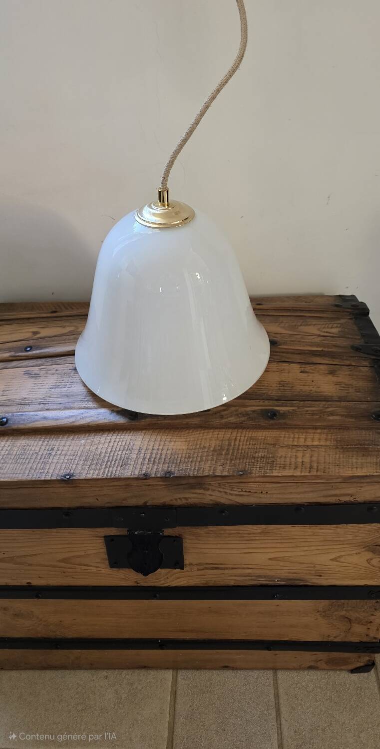 XXL opal tulip pendant light