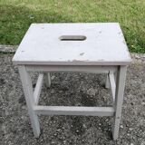 Wooden step for workshop