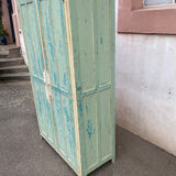 Wooden workshop locker