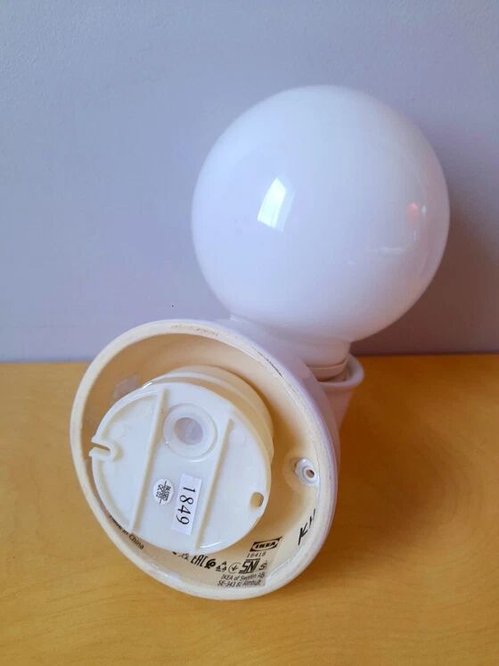 Vittemola porcelain wall light