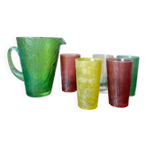 Carafe and glass from the 70s