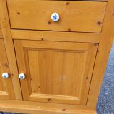 Vintage fir sideboard