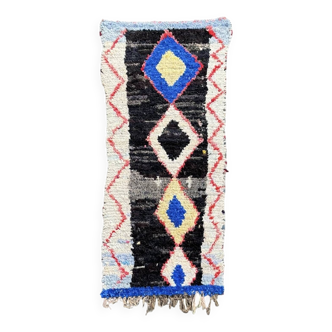 Berber Boucherouite rug 115x260 cm