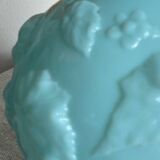 Blue opaline vase