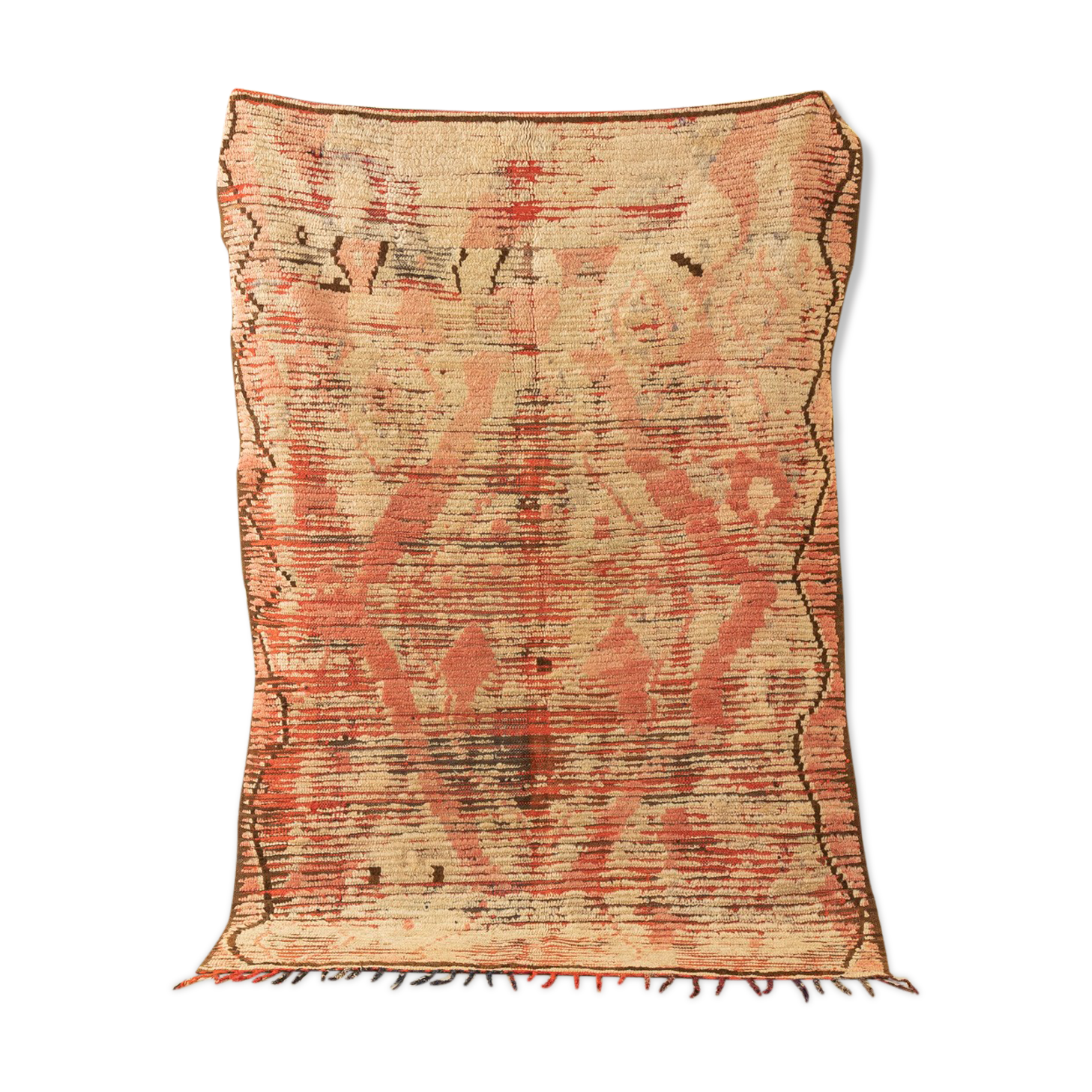 Vintage rehamna, berber rug, 140 x 205
