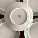 Set of 6 flat plates Villeroy & Boch