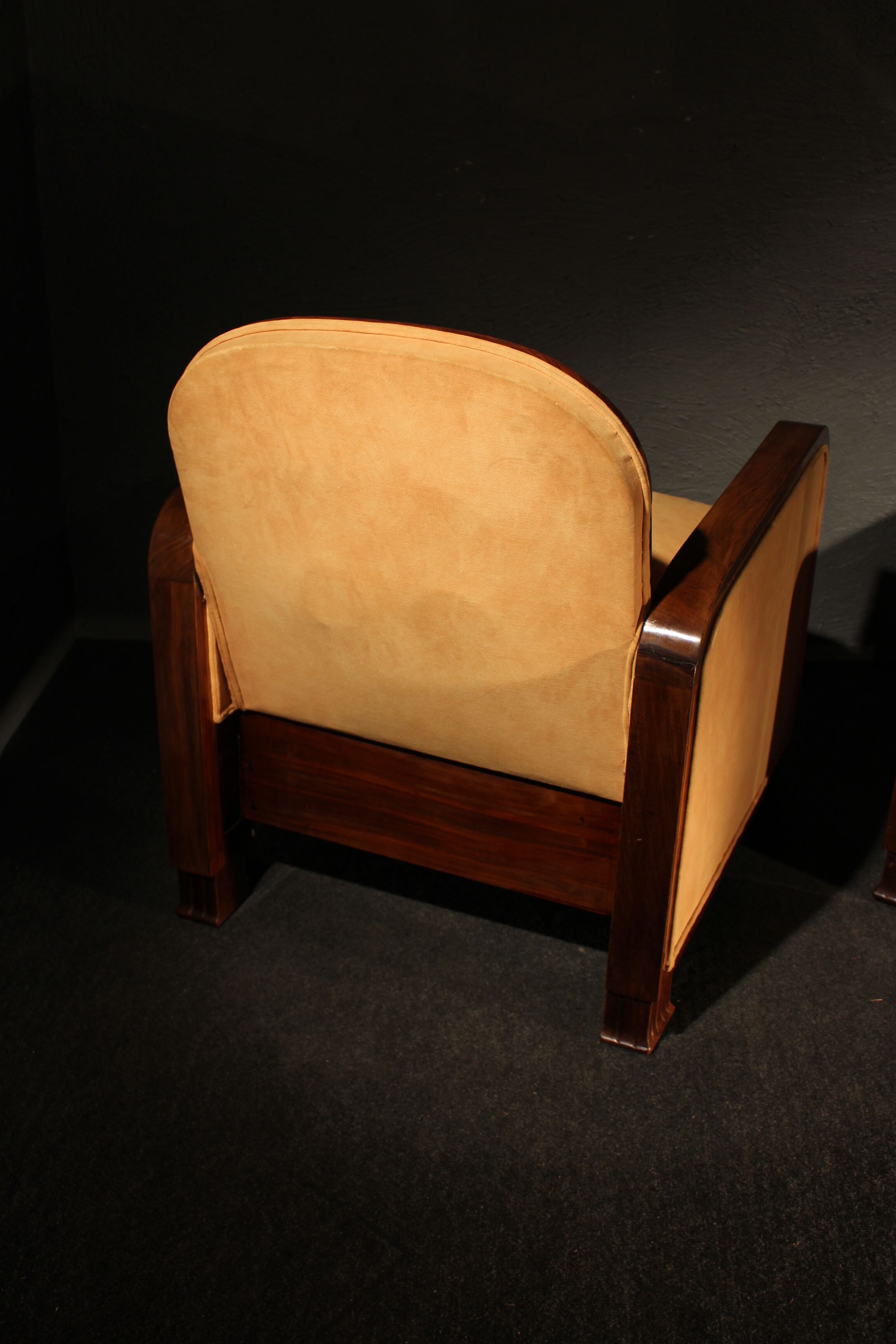 Pair of art deco armchairs