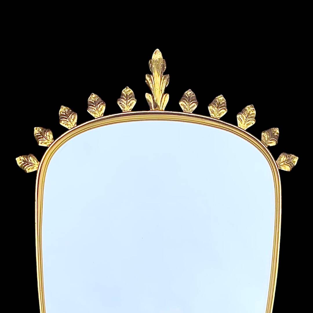 Vintage Deknudt Wall Mirror - Hollywood Regency Style - 1960s