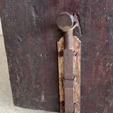 Pair of carved solid oak doors (old cabinet doors)