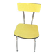 Vintage Yellow Formica Chair