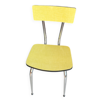 Vintage Yellow Formica Chair