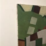 Abstract oil on canvas 1970