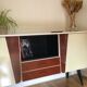 Enfilade vintage bois et formica