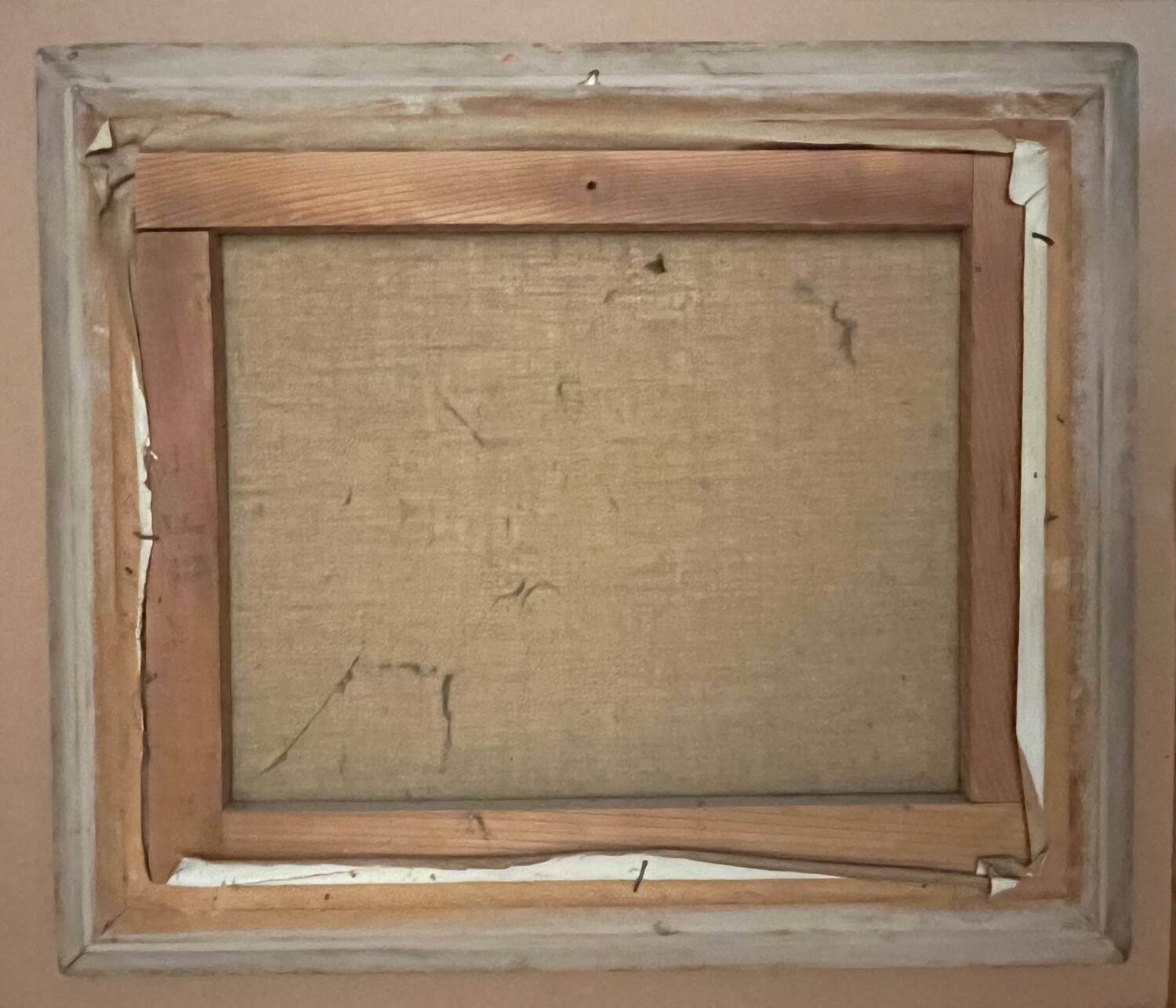 Tableau : huile sur toile - Marine