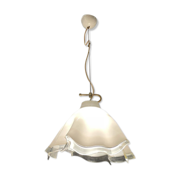 Suspension en verre de Murano italien du milieu du siècle