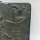 Plaster bas-relief "The Miner" by Constantin Meunier