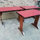 lot de 3 tables bistrot vintage