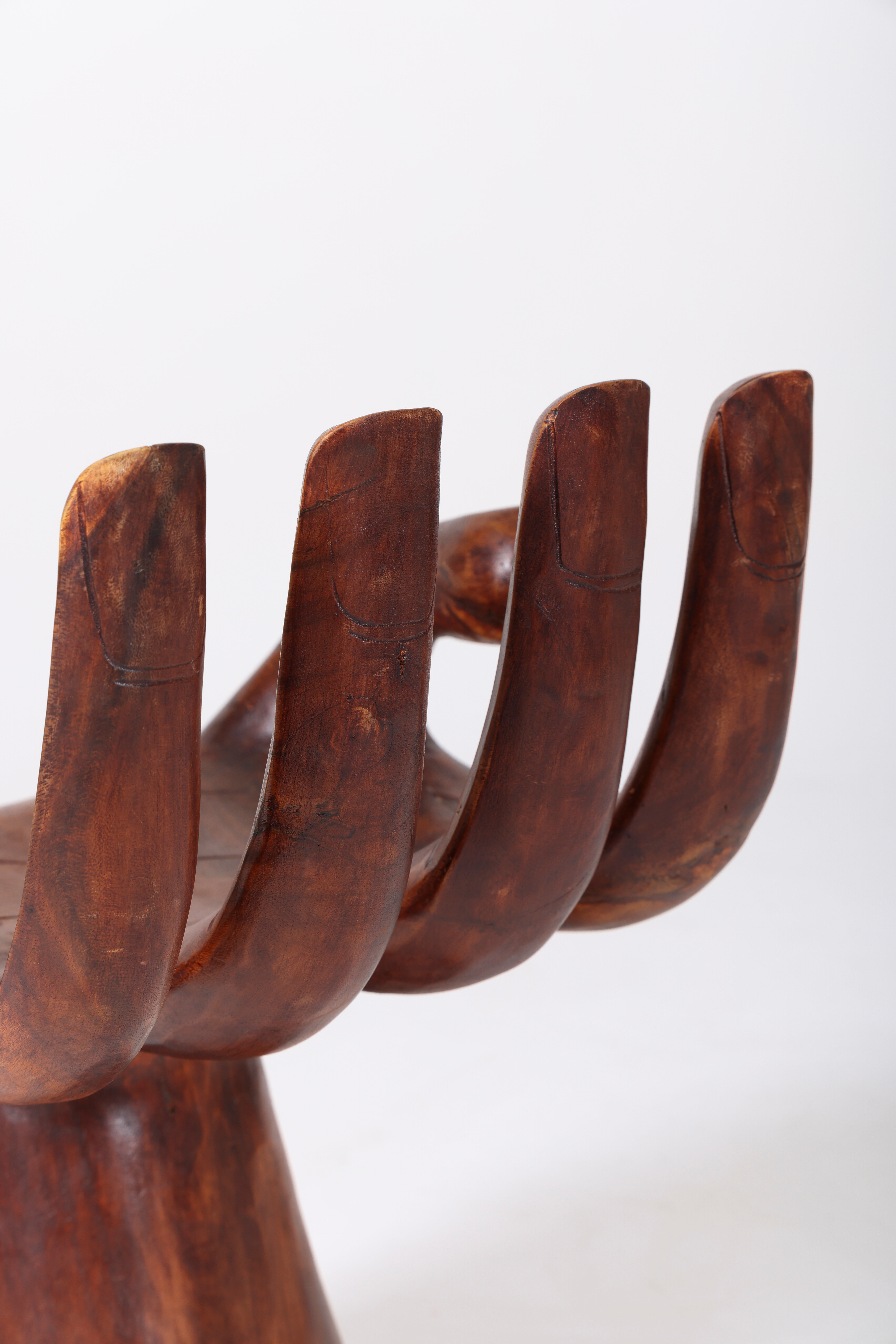 Solid wood hand chair